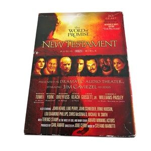 The Word Of Promise New Testament Audio NKJV Bible 20 Disc Set